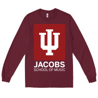 Burgundy jacobs, school of music Long Sleeve Tee - linhVisuals