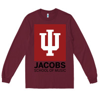 Burgundy jacobs, school of music Long Sleeve Tee - linhVisuals