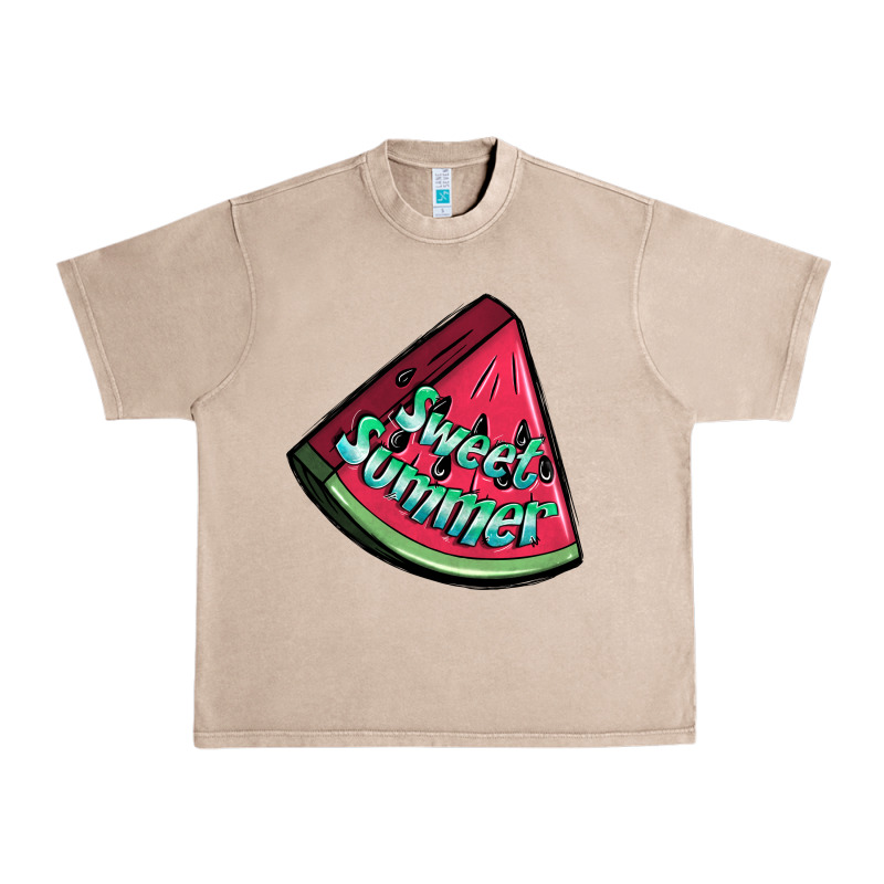 Sweet Summer Watermelon 1 Urban Heavy Tee by BundleAndBundleShop | Teevron