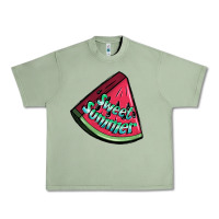 Oil Green sweet summer watermelon 1 Urban Heavy Tee - BundleAndBundleShop