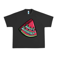 Pigment Black sweet summer watermelon 1 Urban Heavy Tee - BundleAndBundleShop