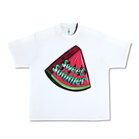 White sweet summer watermelon 1 Urban Heavy Tee - BundleAndBundleShop