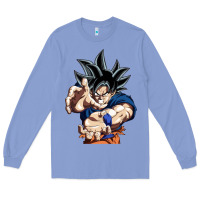 Colony Blue goku utra instinct Long Sleeve Tee - linhVisuals