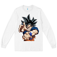 White goku utra instinct Long Sleeve Tee - linhVisuals