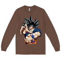 Chestnut goku utra instinct Long Sleeve Tee - linhVisuals