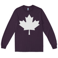 Plum canada maple Long Sleeve Tee - linhVisuals