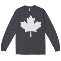 Smoke canada maple Long Sleeve Tee - linhVisuals