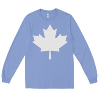 Colony Blue canada maple Long Sleeve Tee - linhVisuals