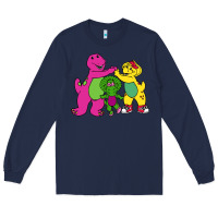 Navy barney legendary Long Sleeve Tee - linhVisuals