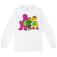 White barney legendary Long Sleeve Tee - linhVisuals