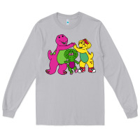 Moon Dust barney legendary Long Sleeve Tee - linhVisuals