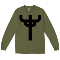 Army Green red-judas-priest cross Long Sleeve Tee - linhVisuals
