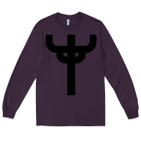 Plum red-judas-priest cross Long Sleeve Tee - linhVisuals
