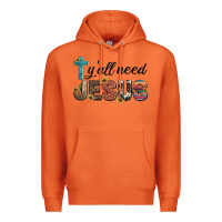 Carrot y'all need jesus Premium Hoodie - Artiststas