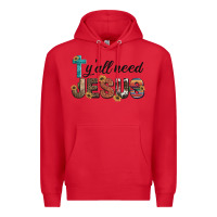 Red y'all need jesus Premium Hoodie - Artiststas