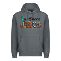 Rock y'all need jesus Premium Hoodie - Artiststas