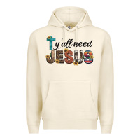 Tofu y'all need jesus Premium Hoodie - Artiststas