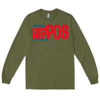 Army Green the hippos - heads are gonna roll Long Sleeve Tee - linhVisuals