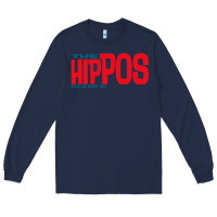 Navy the hippos - heads are gonna roll Long Sleeve Tee - linhVisuals