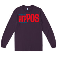Plum the hippos - heads are gonna roll Long Sleeve Tee - linhVisuals