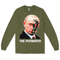 Army Green official the putinator Long Sleeve Tee - linhVisuals