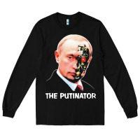 Black official the putinator Long Sleeve Tee - linhVisuals