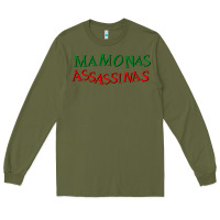 Army Green the-mamonas-assassinas mamonas assassinas Long Sleeve Tee - linhVisuals