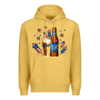 Antique Gold just here for the light no background Premium Hoodie - Jasminsmagicworld