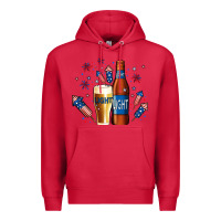 Cardinal just here for the light no background Premium Hoodie - Jasminsmagicworld