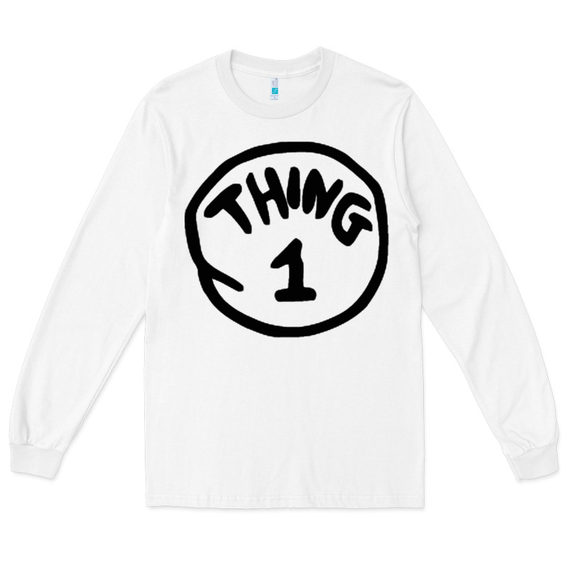 Thing 1 Thing 2 Buddies Lover Long Sleeve Tee by linhVisuals | Teevron