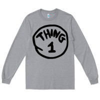 Heather Grey thing 1 thing 2 buddies lover Long Sleeve Tee - linhVisuals