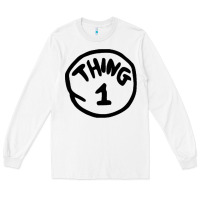 White thing 1 thing 2 buddies lover Long Sleeve Tee - linhVisuals