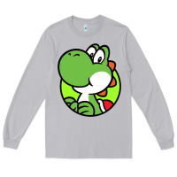 Moon Dust Cartoon Yoshi Long Sleeve Tee - linhVisuals