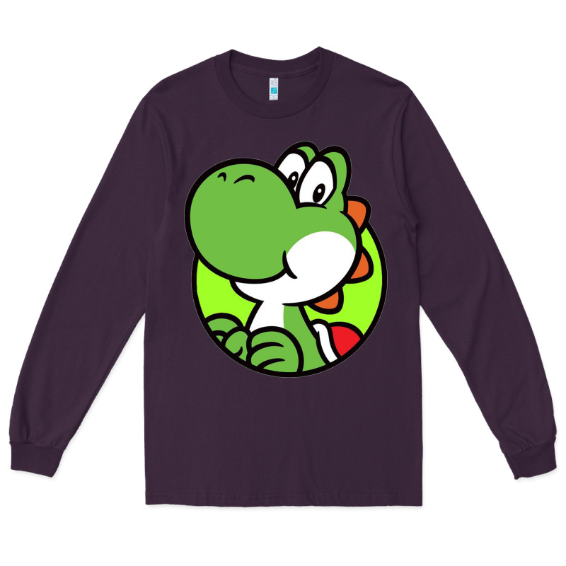 Cartoon Yoshi Long Sleeve Tee by linhVisuals | Teevron