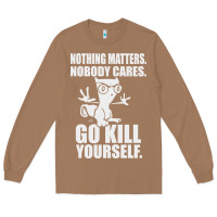 Toasted Coconut kill yourself classic foamy the squirrel Long Sleeve Tee - linhVisuals