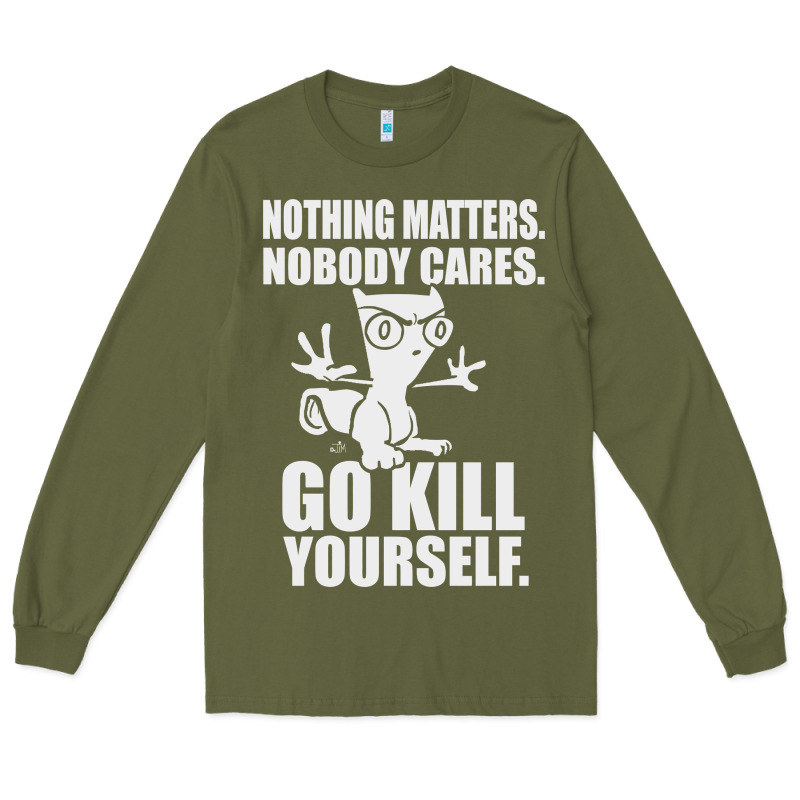 Kill Yourself Classic Foamy The Squirrel Long Sleeve Tee by linhVisuals | Teevron