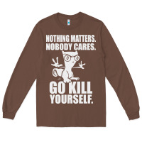 Chestnut kill yourself classic foamy the squirrel Long Sleeve Tee - linhVisuals