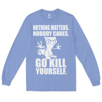 Colony Blue kill yourself classic foamy the squirrel Long Sleeve Tee - linhVisuals