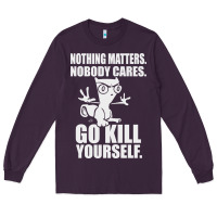 Plum kill yourself classic foamy the squirrel Long Sleeve Tee - linhVisuals
