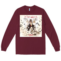 Burgundy In THis Moment Long Sleeve Tee - linhVisuals