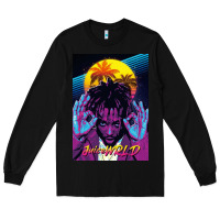 Black concert wrld Long Sleeve Tee - linhVisuals