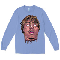 Colony Blue art of juice rap Long Sleeve Tee - linhVisuals