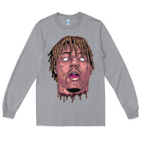Heather Grey art of juice rap Long Sleeve Tee - linhVisuals