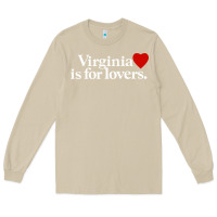 Mushroom VIRGINIA IS FOR LOVERS Long Sleeve Tee - linhVisuals