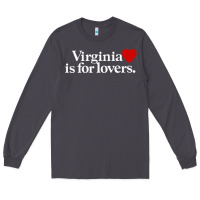 Smoke VIRGINIA IS FOR LOVERS Long Sleeve Tee - linhVisuals