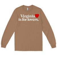 Toasted Coconut VIRGINIA IS FOR LOVERS Long Sleeve Tee - linhVisuals