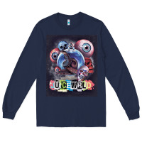 Navy wrld legend of music rap Long Sleeve Tee - linhVisuals