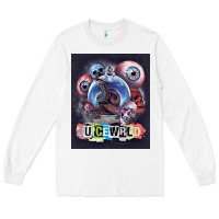 White wrld legend of music rap Long Sleeve Tee - linhVisuals