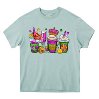 Arona mardi gras coffee cups Heavy Core Tee - OliviaCreatesArt