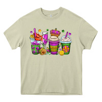 Mossy mardi gras coffee cups Heavy Core Tee - OliviaCreatesArt